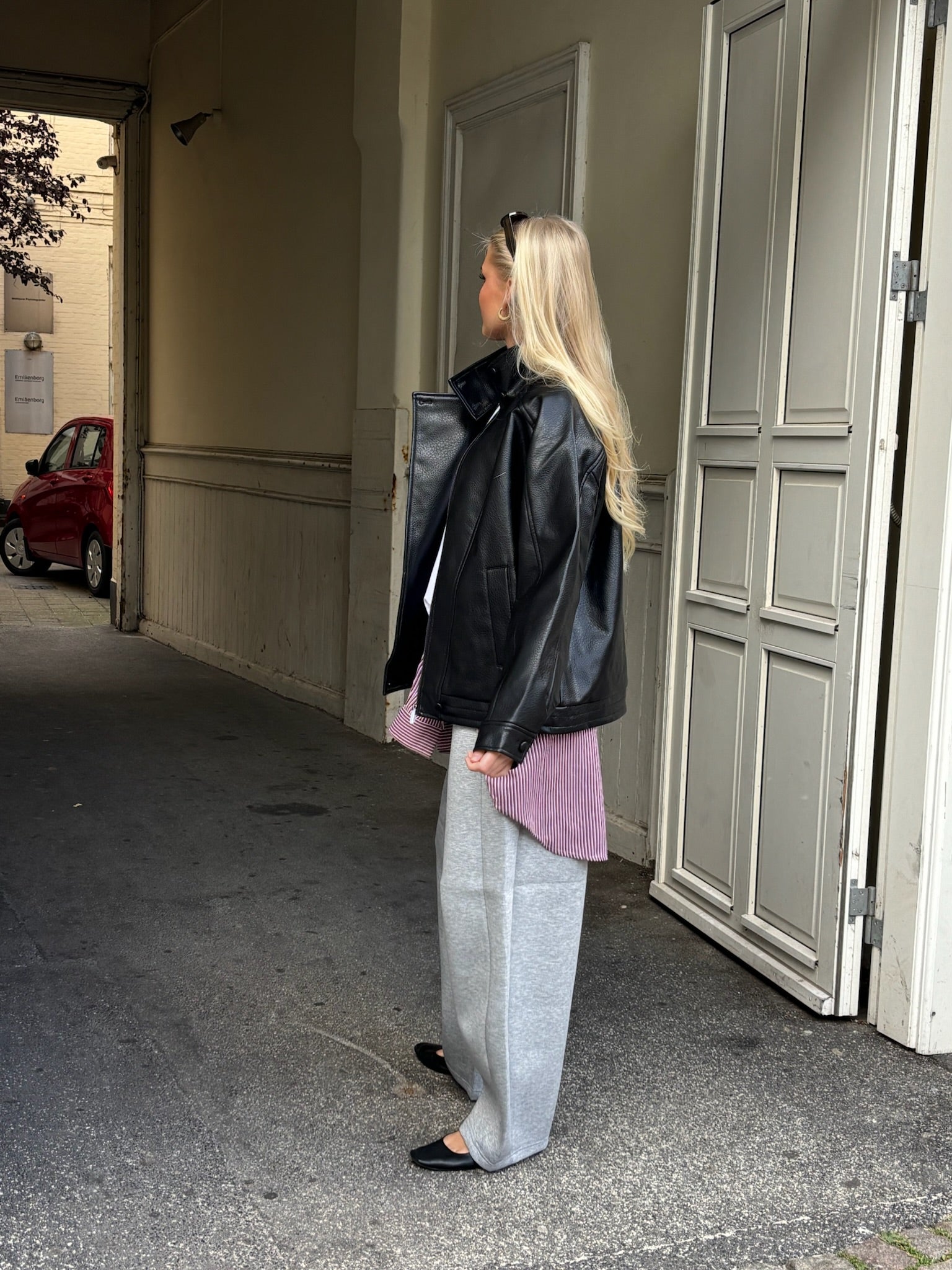 PCBRITNEY Biker Jacket - Black